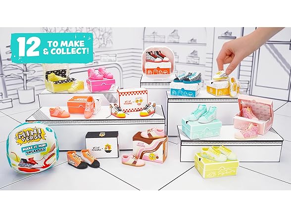 MGA's Miniverse Make It Mini Sneakers 6-Pack