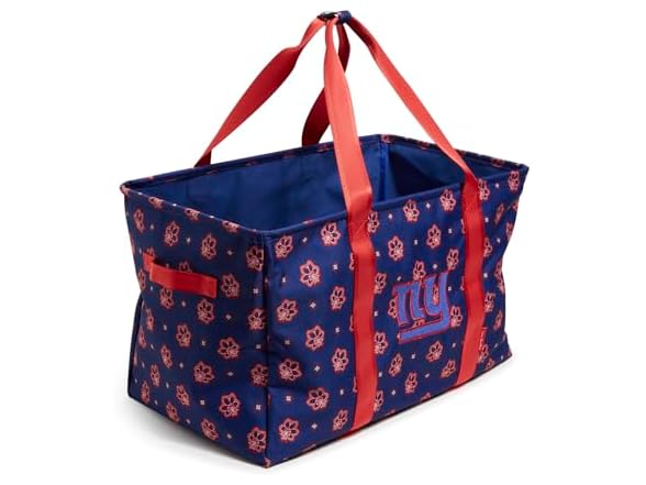 GIANTS Vera Bradley Womens Recycled NFL Car Tote