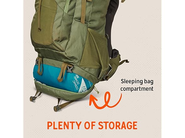 Kelty Asher Backpack (85L Winter Moss)