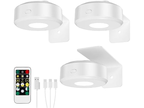 Lightbiz Picture Light White 3 Pcs