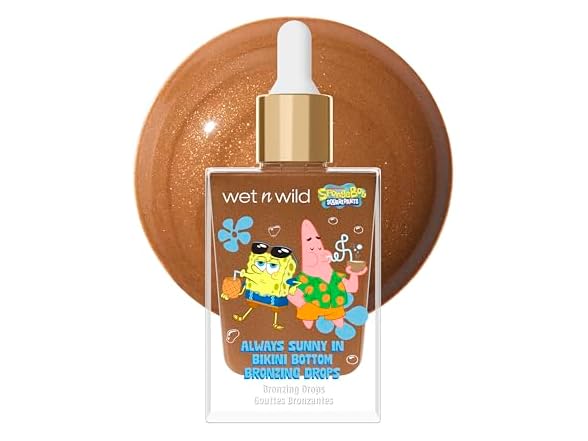 wet n wild Spongebob Bronzing Drops Always Sunny