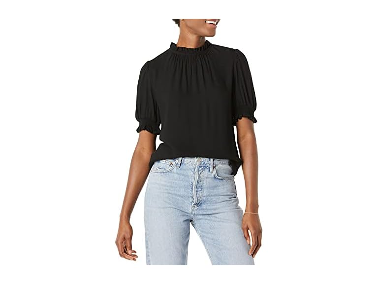 Amazon Essentials Women Fluid Twill Short Shirt - Gallery 15