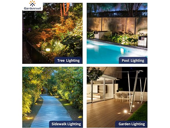 Gardenreet In Ground Well Light - Brass 12V Ip65