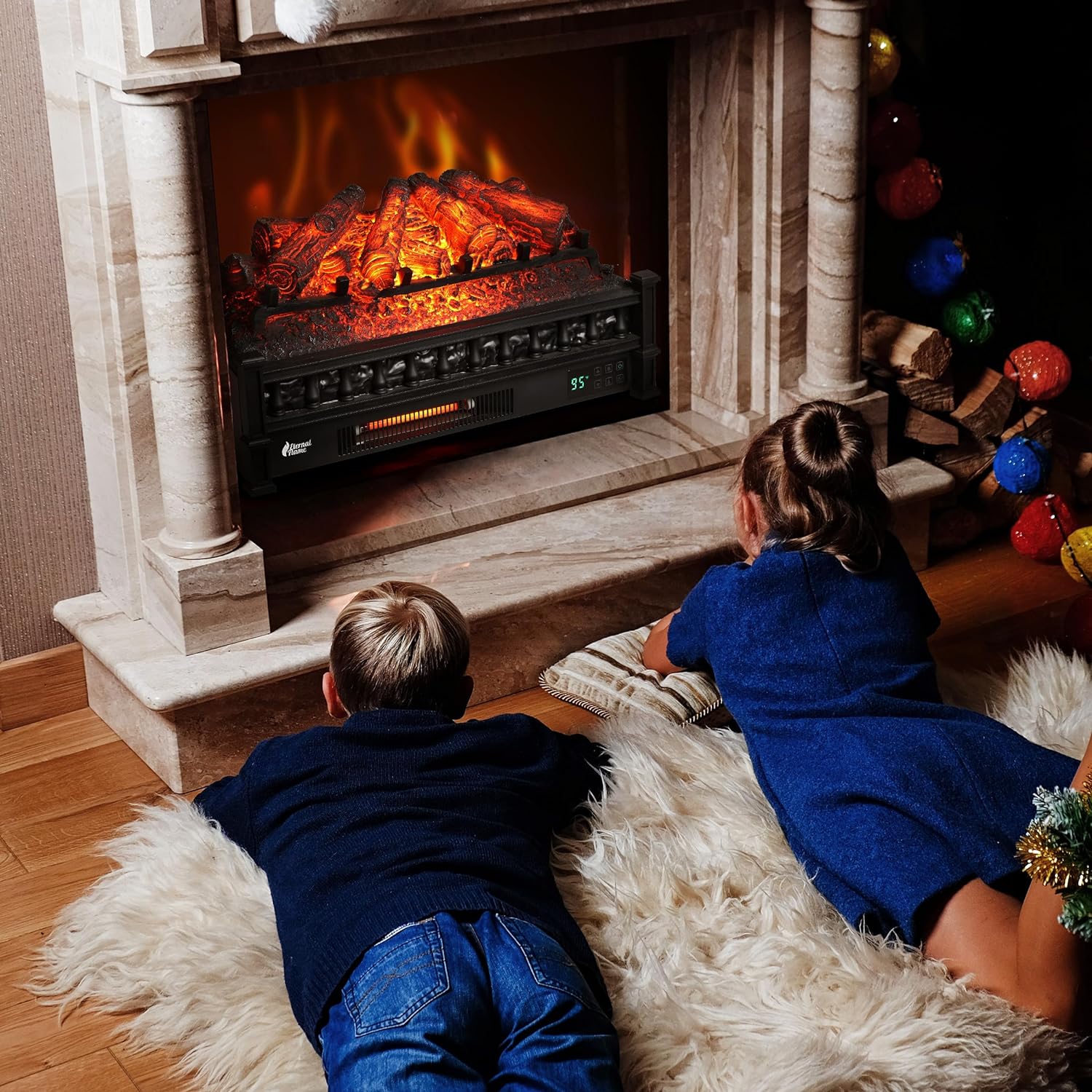 TURBRO Eternal Flame 26" Smart Fireplace - Gallery 15