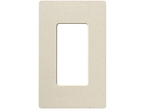 Lutron Claro Wallplate, Stone