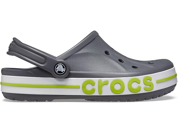 Crocs Bayaband Unisex Clog Slate Grey/Lime Punch