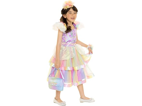 JAKKS Pacific Daydreamers Girls Premium Princess Costume Dress with Purse