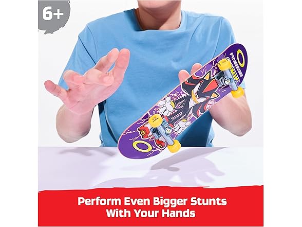 TECH DECK, Finesse X Sonic The Hedgehog Handboard