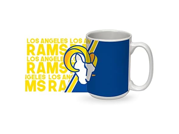 LOS ANGELES RAMS 15 oz Ceramic Coffee Mug