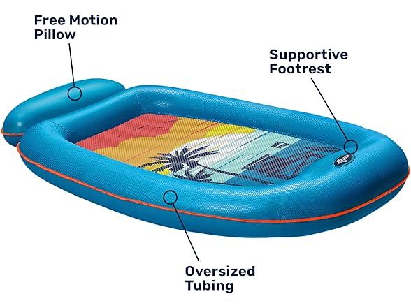 Aqua Comfort Pool Float Lounge