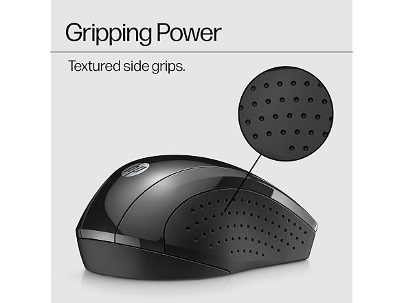 HP X3000 Black G3 Wireless Mouse