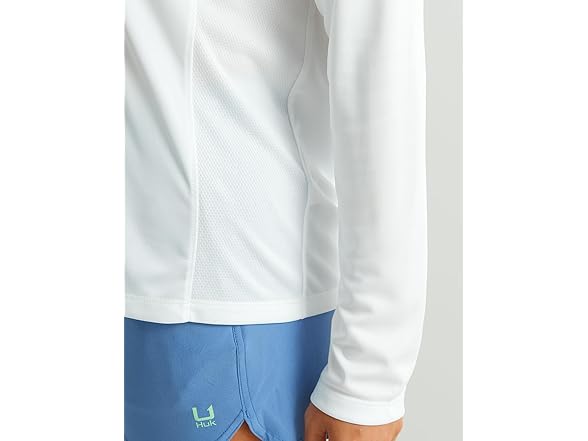 HUK Womens Pursuit Patterned Crew (XS)