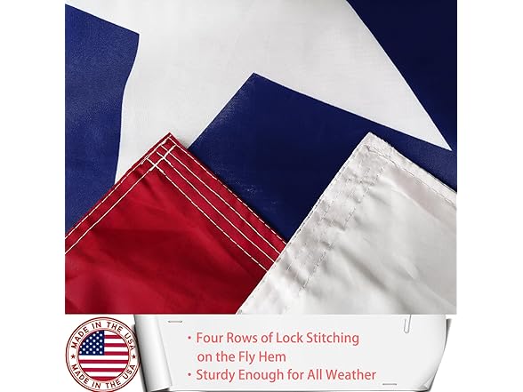 ZEKVY Texas Flag 4x6 Outdoor USA