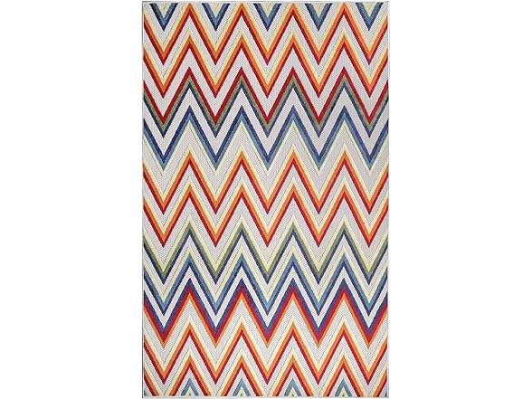 Superior Indoor/Outdoor Zig-Zag Rug