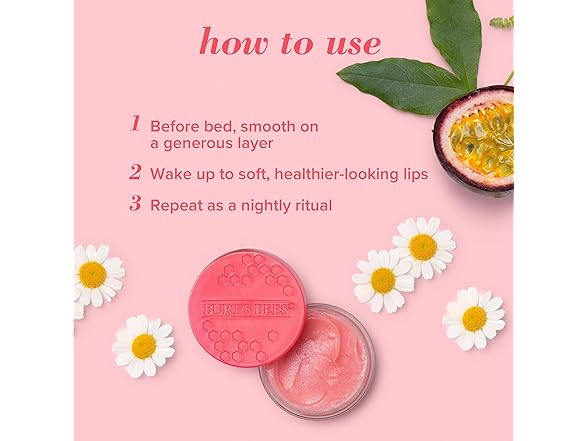 Burt's Bees Lip Mask Set Overnight Treatment