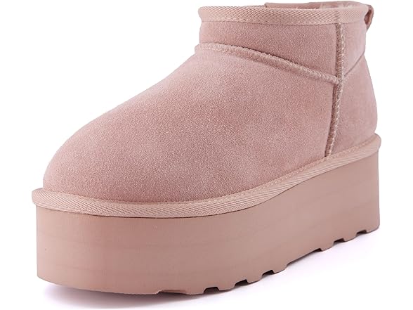 CUSHIONAIRE Hippy Womens Platform Boots