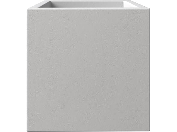 LeisureMod FLP9W Fern Planter White, 9"