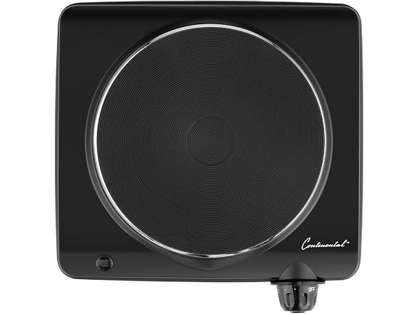 Continental Electric Concealed Single Burner 1100 Watt 