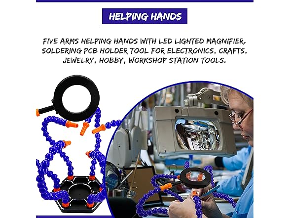 Case Creative Five Arms Helping Hands