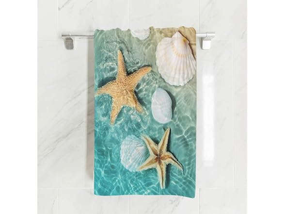 Vdsrup Beach Seashell Starfish Bath Towels Oc