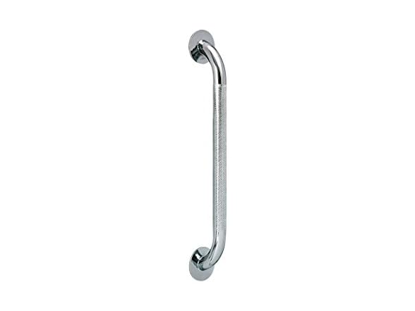 Drive Medical Drive Silver Knurled Steel Wall Grab Bar