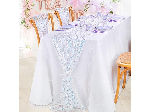 MoKoHouse Mermaid Party Table Runner 6 Pieces