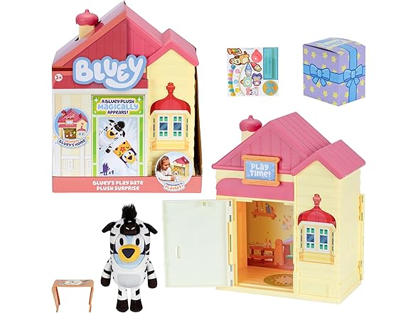 Bluey Play Date Plush Surprise