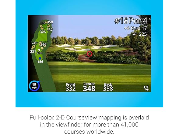 Garmin G010-N2260-00 Golf GPS Laser Range Finder Wh