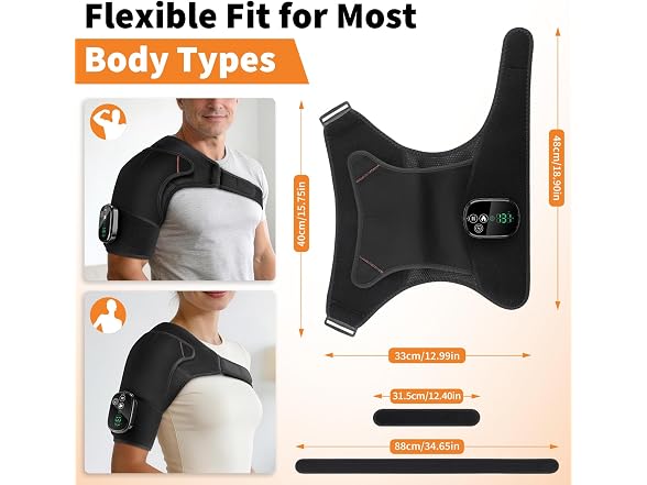 BAISEMAIN Shoulder Heating Pad Massage