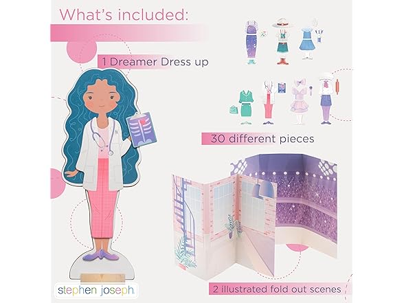 Stephen Joseph, Magnetic Dress Up Doll