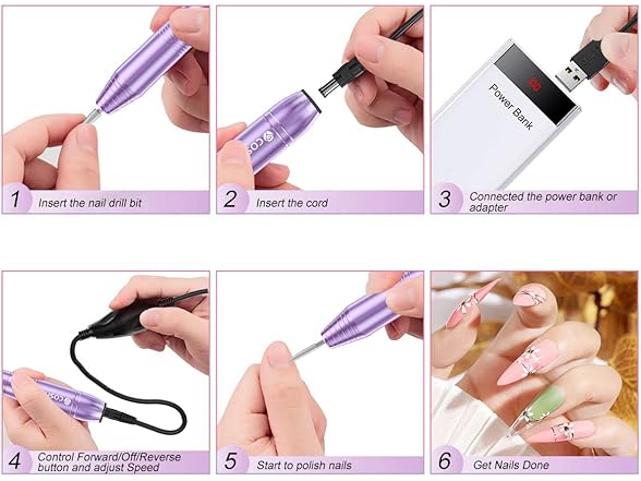 COSITTE Electric Nail Drill Kit