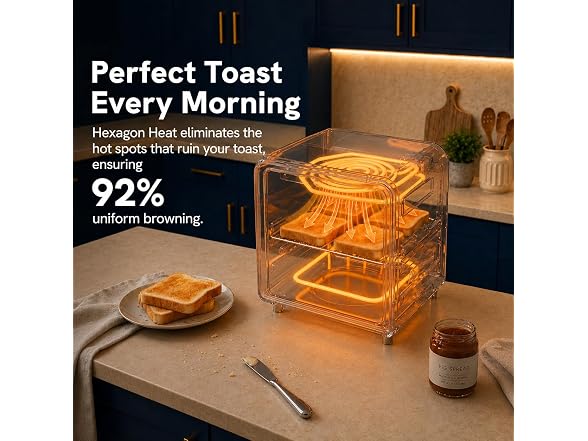 6-in-1 Air Fryer Toaster Oven Combo