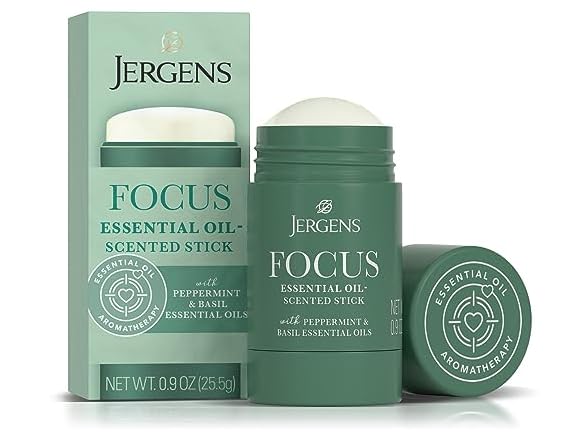 Jergens Focus Essential Oil-Scented Stick