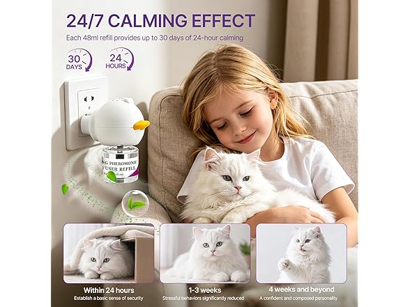 Lxbenpink Cat Calming Diffuser