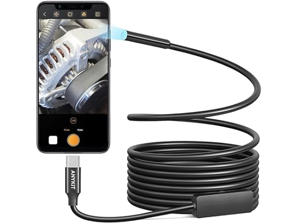 Anykit Type-C Endoscope Camera 9.8ft