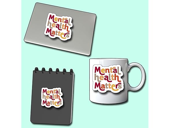 CATRACOS (3Pcs) Mental Health Matters Sticker