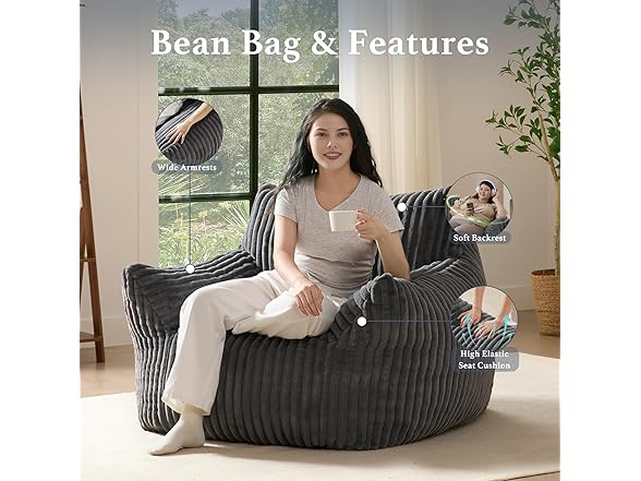 Gericco W2304 Bean Bag Chair 2