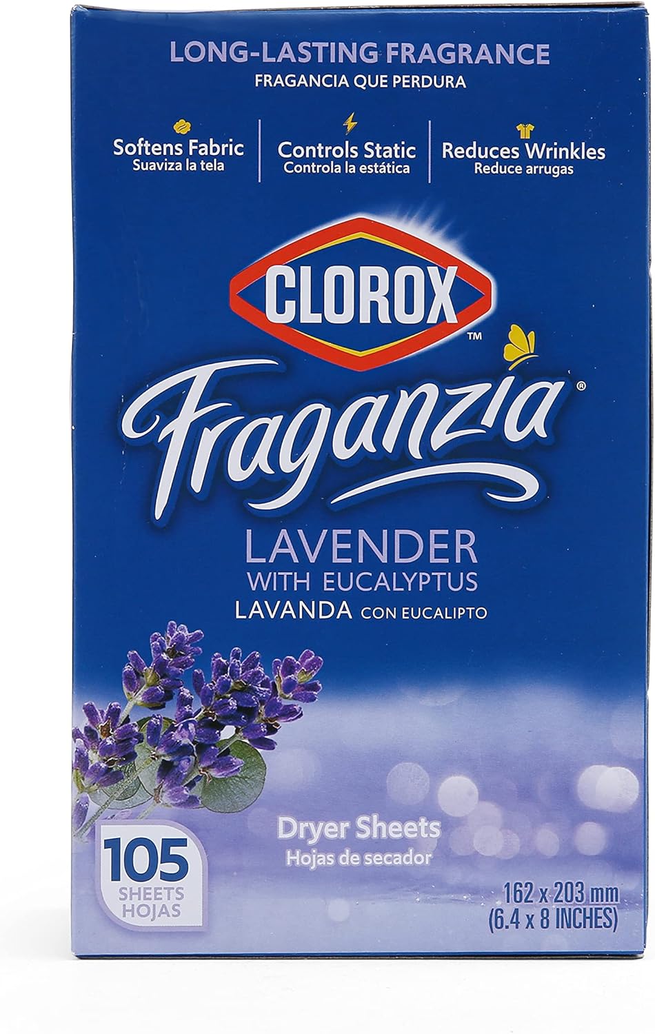 Clorox Fraganzia Dryer Sheets 105ct - Gallery 7