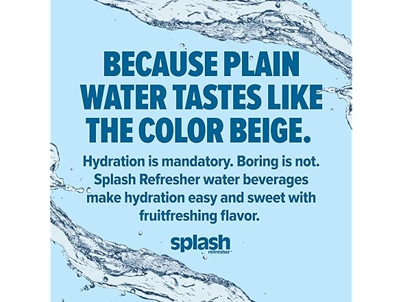 Splash Lemon Water 6pk