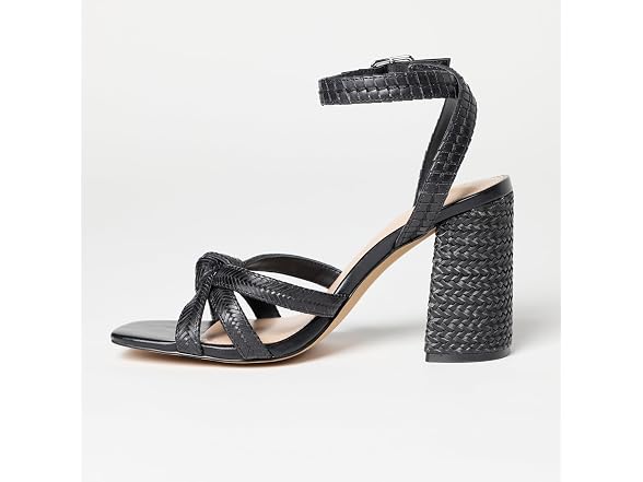 The Drop Women's Renalda Woven Chunky Heel Sandal