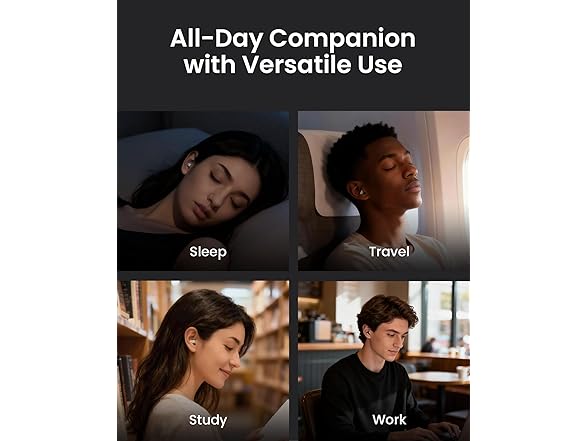 QubitPulse Ear Plugs for Sleeping