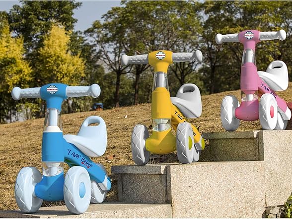 Best Ride On Cars Toddler Balance Bike- Blue