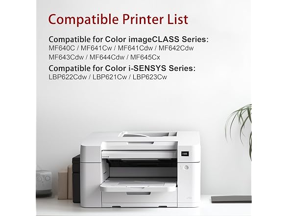 VIPSIM Compatible 054H Toner Cartridges 4 Pack