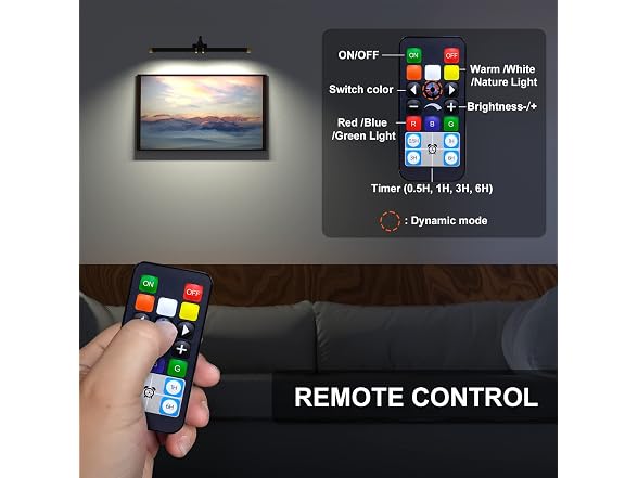 Starxing Picture Light with Remote