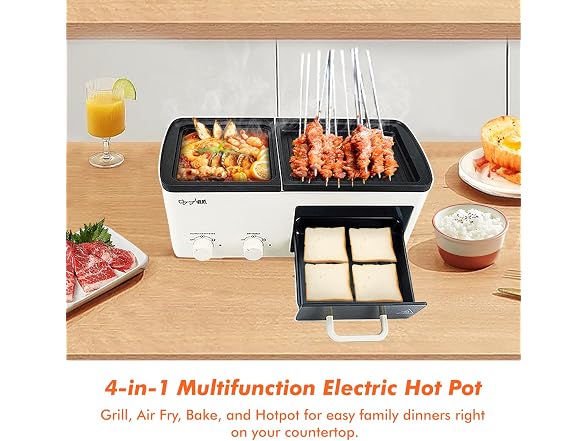 Yangming Newest 4 in 1 Breakfast Maker Station 