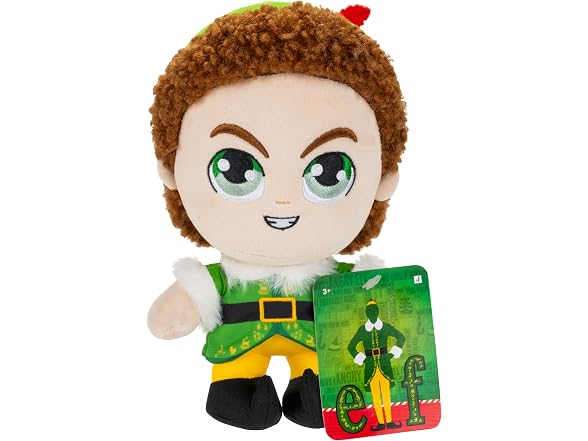 Jazwares Warner Bros. Discovery 8-Inch Buddy the Elf Plush