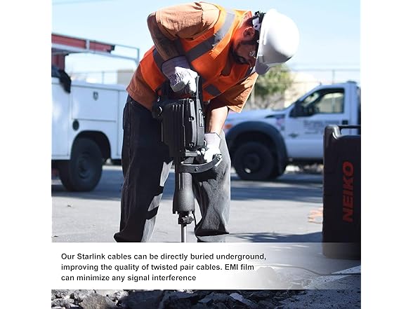 LEOMAUNYX Starlink Gen 3 Cable-75ft