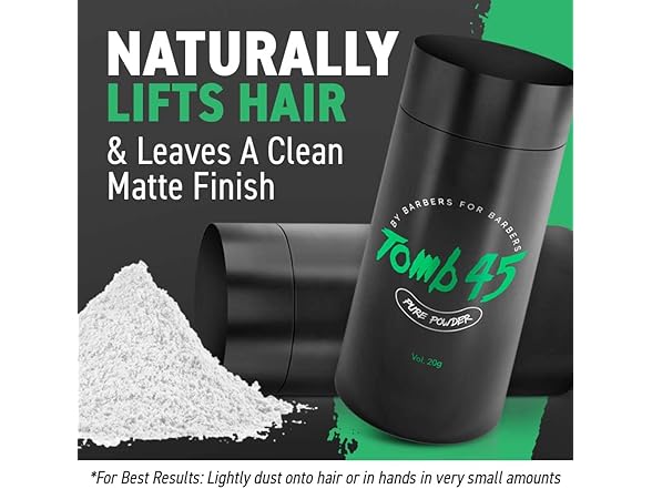 Tomb45 Pure Powder for Hair Styling