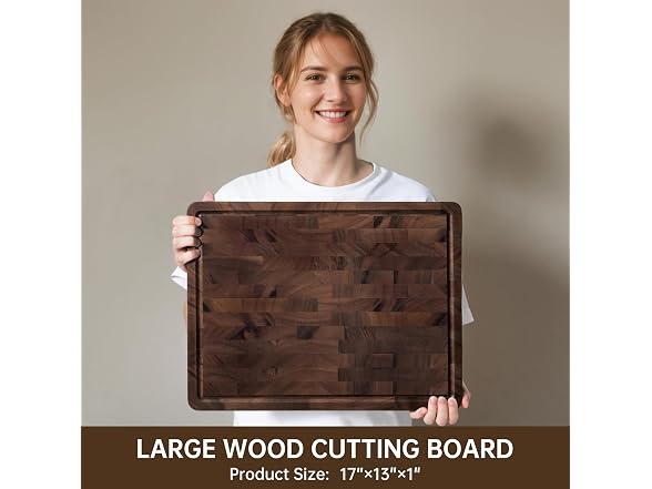 thetchry Walnut End Grain Cutting Board