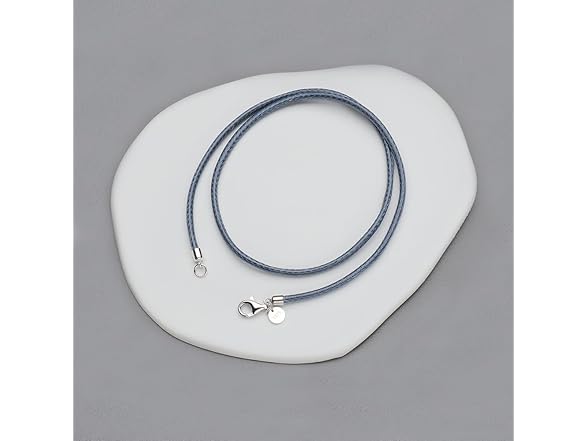 JEVINDA Leather Necklace 20''